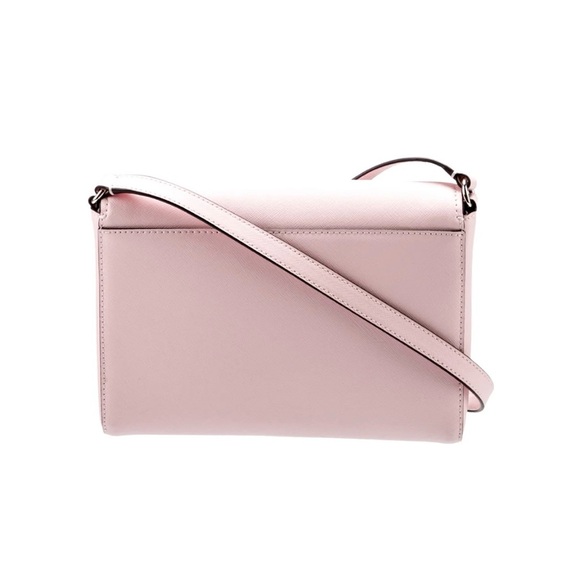- Kate Spade soft pink crossbody with gold tone accents. - Picture 3 of 7